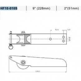 Роульс 9" х 2"