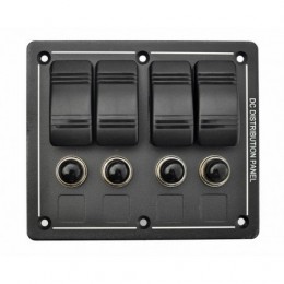 Панель на 4 переключателя...