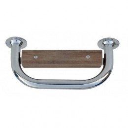 Ступенька дерево-нержавейка...