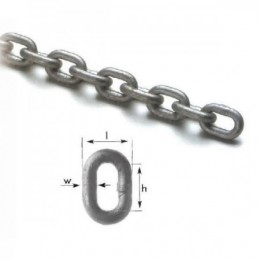 Цепь гальванизированная,...