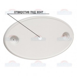 Крышка стола овальная...