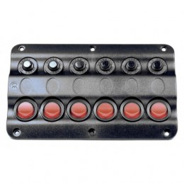 Панель на 6 переключателей