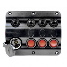 Панель на 3 переключателя +...