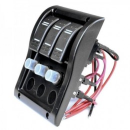 Панель на 3 переключателя 2