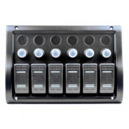 Панель на 6 переключателей