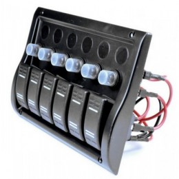 Панель на 6 переключателей 2