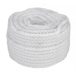 Веревка 30м 10мм белая...