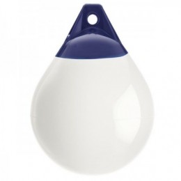 Швартовочный буй сине-белый...