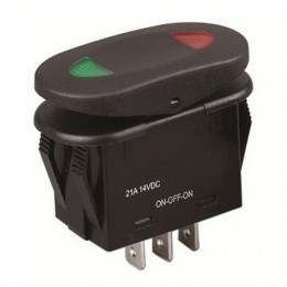 Тумблер SPDT ON-OFF-ON w/4...