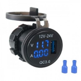 USB зарядка с вольтметром и...