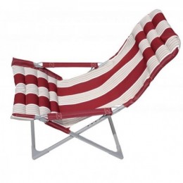 Шезлонг 701-2 бордовый 2