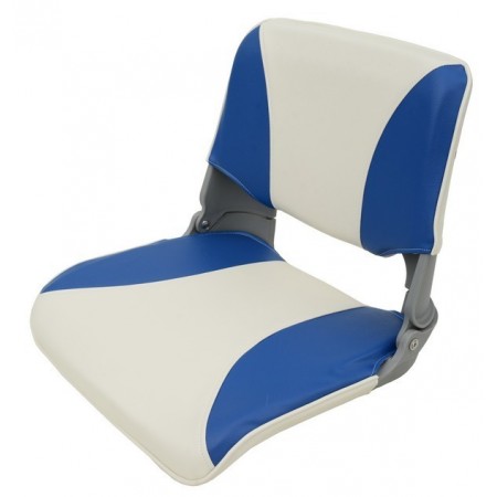Складное кресло сине-серое